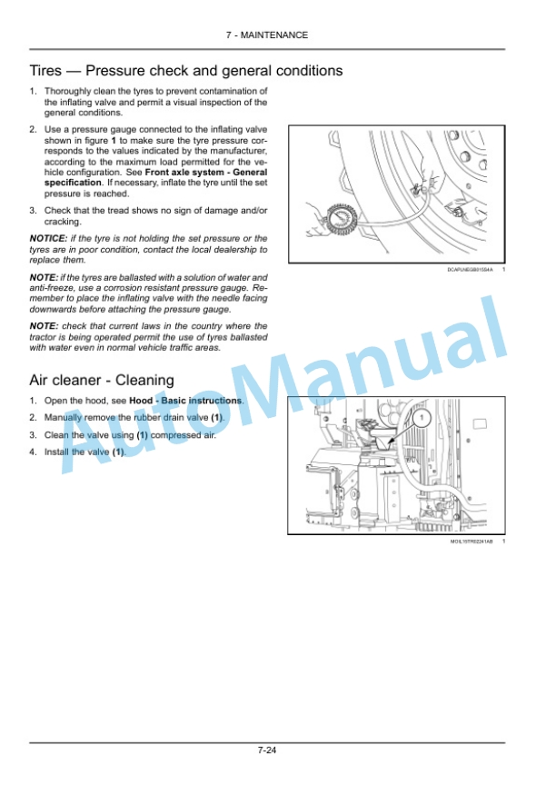 New Holland T4.80V, T4.90V, T4.100V, T4.110V Tractor Operation and Maintenance Manual 47847433 4 New Holland T4.80V, T4.90V, T4.100V, T4.110V Tractor Operation and Maintenance Manual 47847433-4