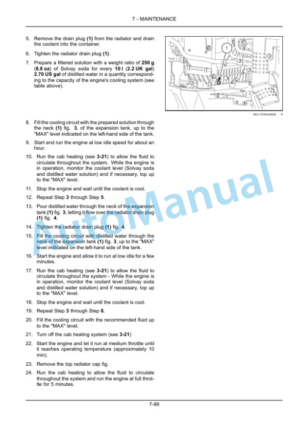 New Holland T4.80V, T4.90V, T4.100V, T4.110V Tractor Operation and Maintenance Manual 47847443 5 New Holland T4.80V, T4.90V, T4.100V, T4.110V Tractor Operation and Maintenance Manual 47847443-5