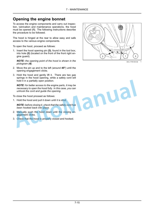 New Holland T4.80V, T4.90V, T4.100V, T4.110V Tractor Operation and Maintenance Manual 51601871 4 New Holland T4.80V, T4.90V, T4.100V, T4.110V Tractor Operation and Maintenance Manual 51601871 - Image 4