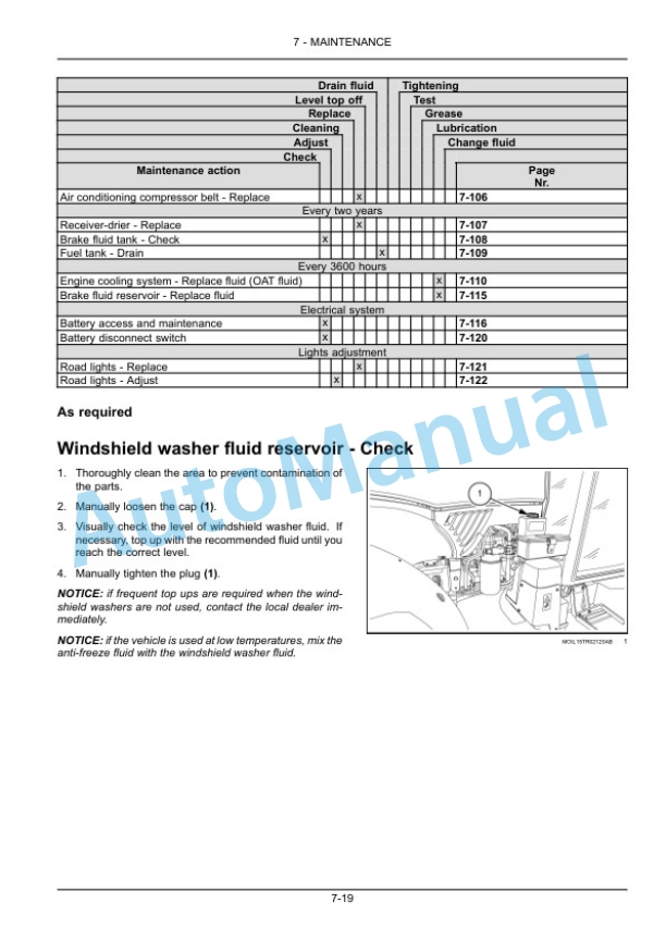 New Holland T4.80V, T4.90V, T4.100V, T4.110V Tractor Operation and Maintenance Manual 51601878 4 New Holland T4.80V, T4.90V, T4.100V, T4.110V Tractor Operation and Maintenance Manual 51601878 - Image 4