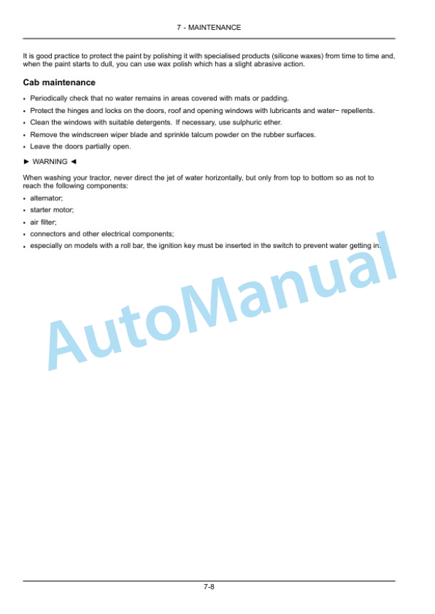 New Holland T4.85, T4.95, T4.105 Tractor Operation and Maintenance Manual 47435555 4 New Holland T4.85, T4.95, T4.105 Tractor Operation and Maintenance Manual 47435555-4
