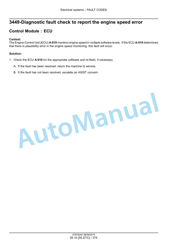 New Holland T4.90, T4.100, T4.110, T4.120 Tier 4B Final Tractor Service Manual 47878245 5 New Holland T4.90, T4.100, T4.110, T4.120 Tier 4B Final Tractor Service Manual 47878245 - Image 5