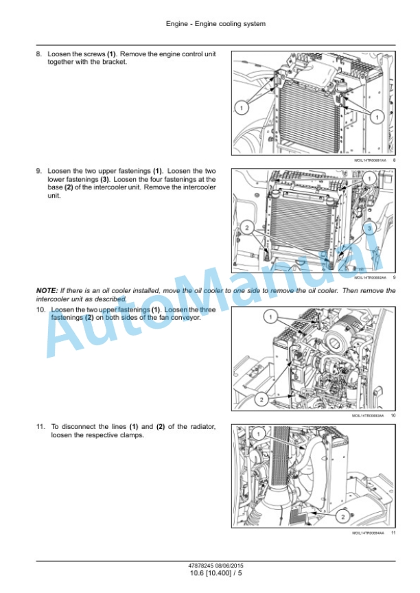 New Holland T4.90, T4.100, T4.110, T4.120 Tier 4B Final Tractor Service Manual 47899692 4 New Holland T4.90, T4.100, T4.110, T4.120 Tier 4B Final Tractor Service Manual 47899692 - Image 4