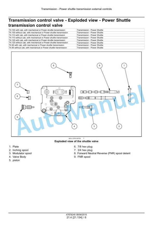 New Holland T4.90, T4.100, T4.110, T4.120 Tier 4B Final Tractor Service Manual 47899693 2 New Holland T4.90, T4.100, T4.110, T4.120 Tier 4B Final Tractor Service Manual 47899693 - Image 2