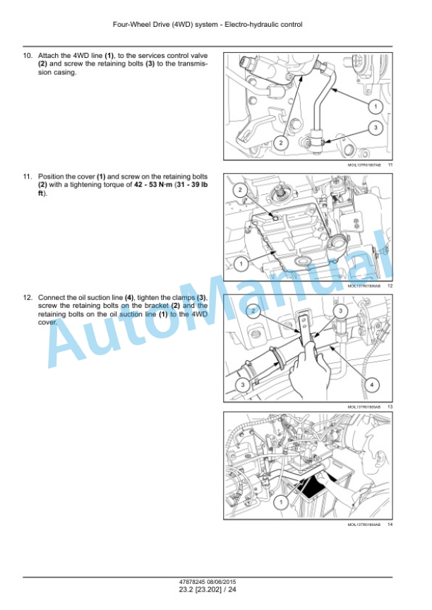New Holland T4.90, T4.100, T4.110, T4.120 Tier 4B Final Tractor Service Manual 47899693 4 New Holland T4.90, T4.100, T4.110, T4.120 Tier 4B Final Tractor Service Manual 47899693 - Image 4