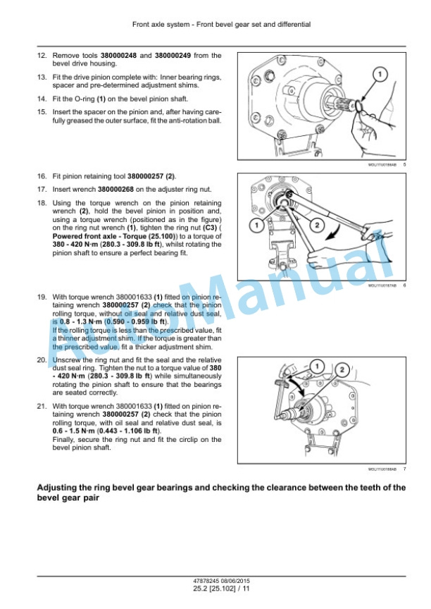 New Holland T4.90, T4.100, T4.110, T4.120 Tier 4B Final Tractor Service Manual 47899693 5 New Holland T4.90, T4.100, T4.110, T4.120 Tier 4B Final Tractor Service Manual 47899693 - Image 5