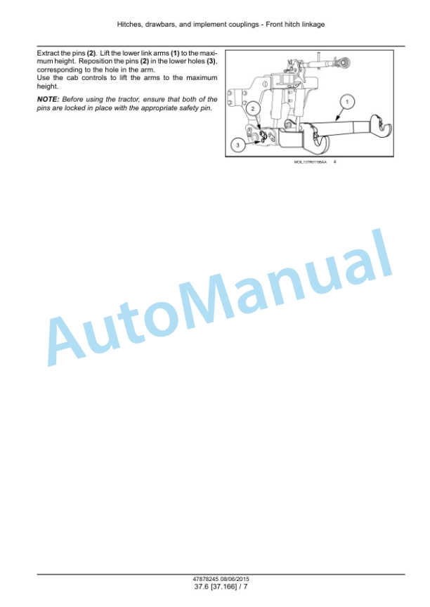 New Holland T4.90, T4.100, T4.110, T4.120 Tier 4B Final Tractor Service Manual 47899695 3 New Holland T4.90, T4.100, T4.110, T4.120 Tier 4B Final Tractor Service Manual 47899695 - Image 3
