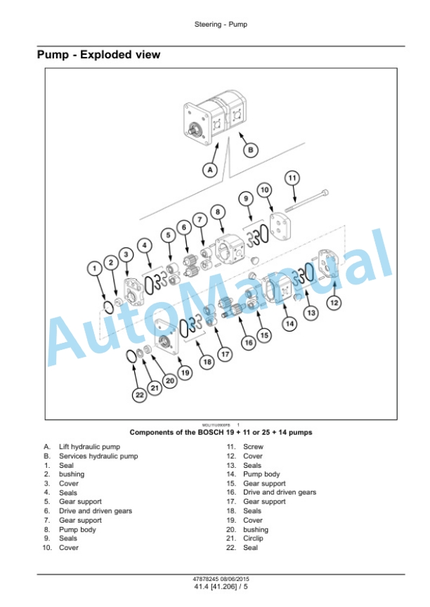 New Holland T4.90, T4.100, T4.110, T4.120 Tier 4B Final Tractor Service Manual 47899695 4 New Holland T4.90, T4.100, T4.110, T4.120 Tier 4B Final Tractor Service Manual 47899695 - Image 4