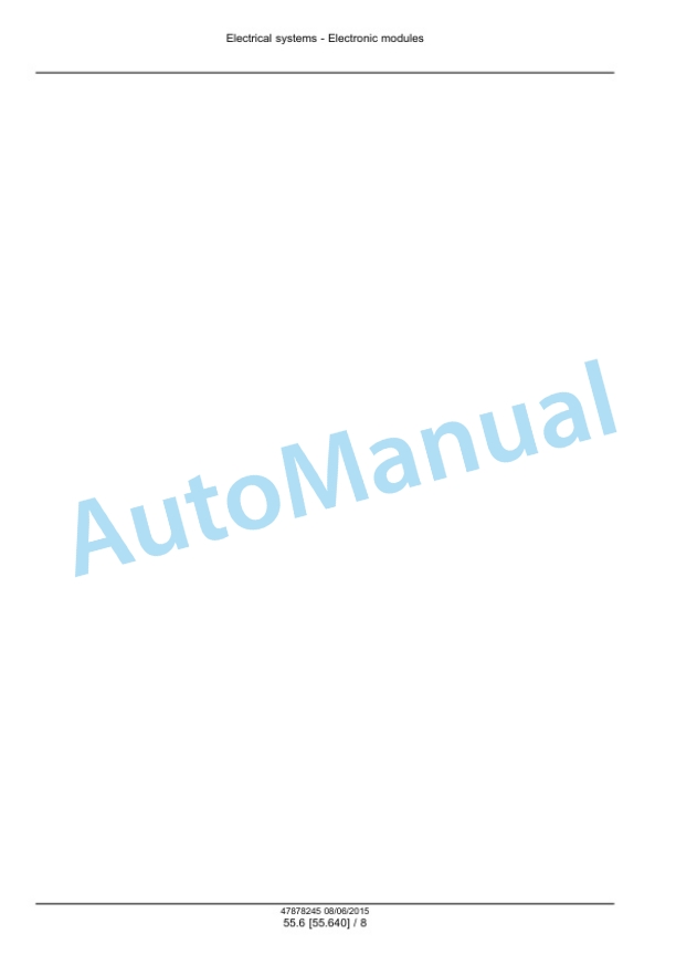 New Holland T4.90, T4.100, T4.110, T4.120 Tier 4B Final Tractor Service Manual 47899699 3 New Holland T4.90, T4.100, T4.110, T4.120 Tier 4B Final Tractor Service Manual 47899699 - Image 3