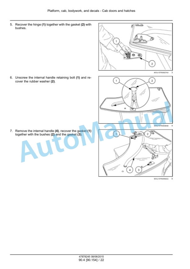 New Holland T4.90, T4.100, T4.110, T4.120 Tier 4B Final Tractor Service Manual 47899702 4 New Holland T4.90, T4.100, T4.110, T4.120 Tier 4B Final Tractor Service Manual 47899702 - Image 4