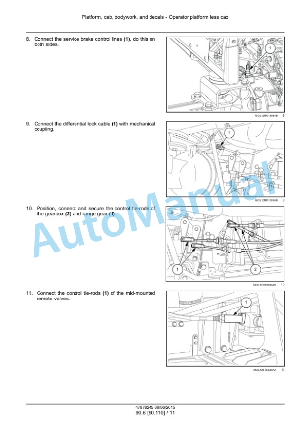 New Holland T4.90, T4.100, T4.110, T4.120 Tier 4B Final Tractor Service Manual 47899702 5 New Holland T4.90, T4.100, T4.110, T4.120 Tier 4B Final Tractor Service Manual 47899702 - Image 5