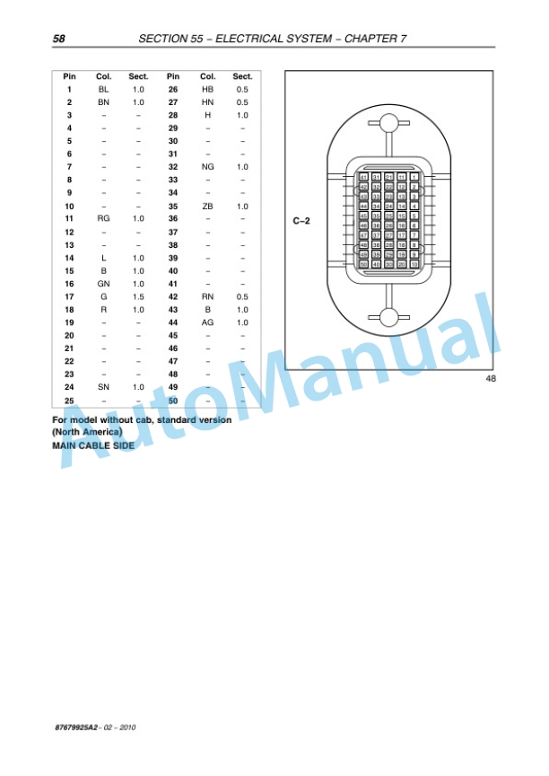 New Holland T5030, T5040, T5050, T5060, T5070 Tractor Service Manual 87679925A2 4 New Holland T5030, T5040, T5050, T5060, T5070 Tractor Service Manual 87679925A2 - Image 4