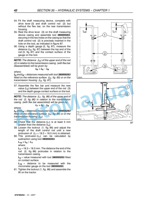 New Holland T5030, T5040, T5050, T5060 Tractor Service Manual 87679925A 3 New Holland T5030, T5040, T5050, T5060 Tractor Service Manual 87679925A - Image 3