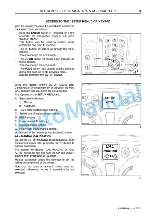 New Holland T5030, T5040, T5050, T5060 Tractor Service Manual 87679925A 4 New Holland T5030, T5040, T5050, T5060 Tractor Service Manual 87679925A - Image 4