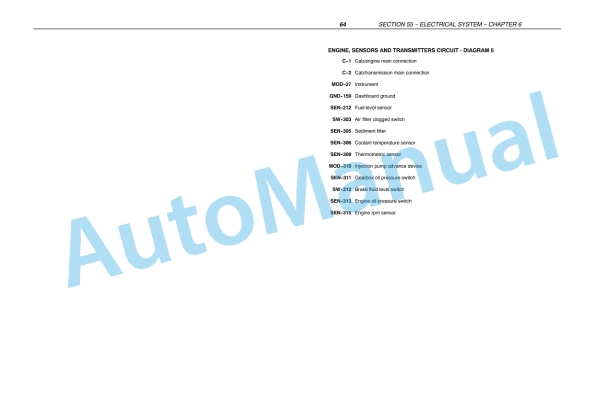 New Holland T5040, T5050, T5060, T5070 Tractor Repair Manual 84195947 4 New Holland T5040, T5050, T5060, T5070 Tractor Repair Manual 84195947 - Image 4