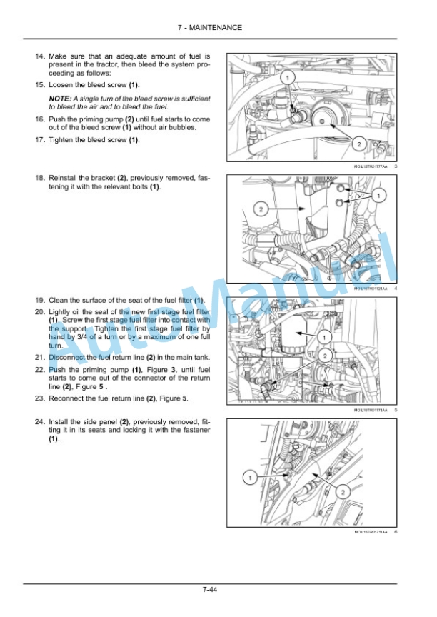 New Holland T5.100, T5.110, T5.120 Electro Command Tractor Operation and Maintenance Manual 48073640 5 New Holland T5.100, T5.110, T5.120 Electro Command Tractor Operation and Maintenance Manual 48073640-5
