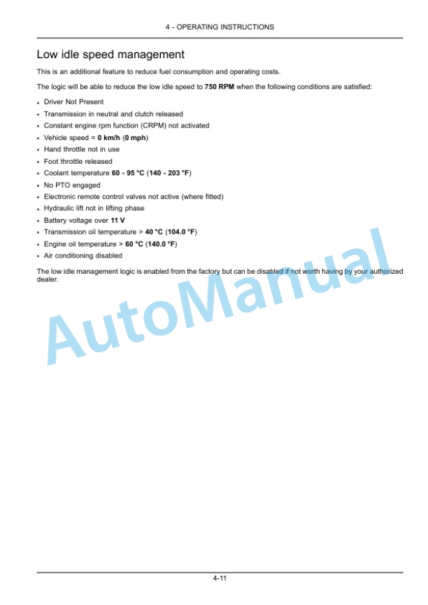 New Holland T5.100, T5.110, T5.120 Electro Command Tractor Operation and Maintenance Manual 48073672 3 New Holland T5.100, T5.110, T5.120 Electro Command Tractor Operation and Maintenance Manual 48073672-3