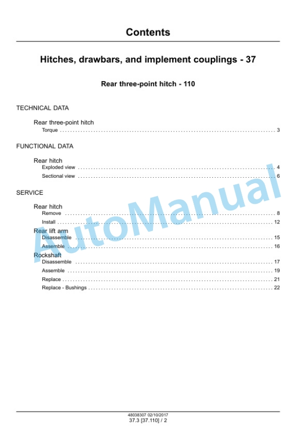 New Holland T5.100, T5.110, T5.120 Electro Command Tractor Service Manual 48038307 3 New Holland T5.100, T5.110, T5.120 Electro Command Tractor Service Manual 48038307 - Image 3