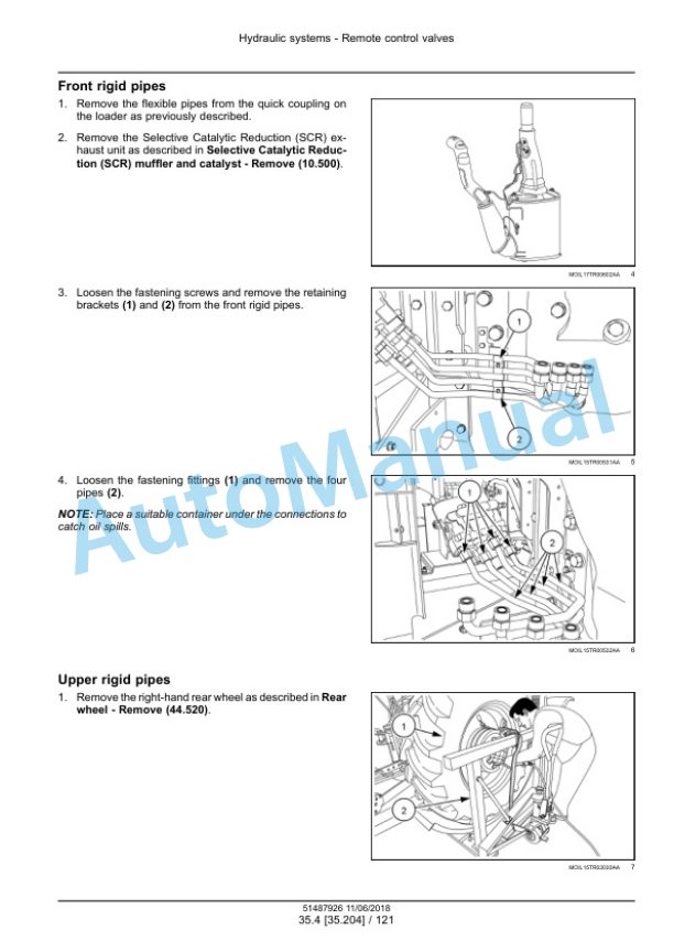 New Holland T5.100, T5.110, T5.120 Electro Command Tractor Service Manual 51487926 3 New Holland T5.100, T5.110, T5.120 Electro Command Tractor Service Manual 51487926 - Image 3