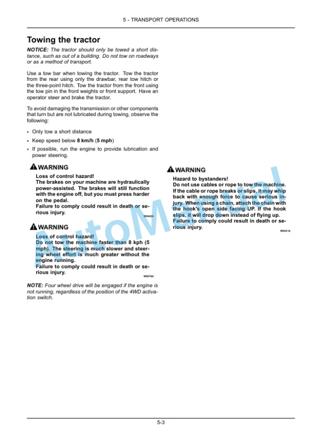 New Holland T5.110, T5.120 Electro Command Tractor Operation and Maintenance Manual 51517456 3 New Holland T5.110, T5.120 Electro Command Tractor Operation and Maintenance Manual 51517456 - Image 3