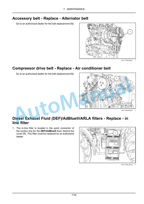 New Holland T5.110, T5.120 Electro Command Tractor Operation and Maintenance Manual 51537376 5 New Holland T5.110, T5.120 Electro Command Tractor Operation and Maintenance Manual 51537376 - Image 5