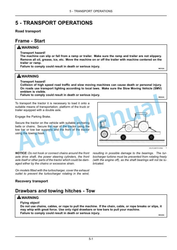 New Holland T5.90, T5.100, T5.110 Electro Command S Tractor Operation and Maintenance Manual 51599081 3 New Holland T5.90, T5.100, T5.110 Electro Command S Tractor Operation and Maintenance Manual 51599081 - Image 3