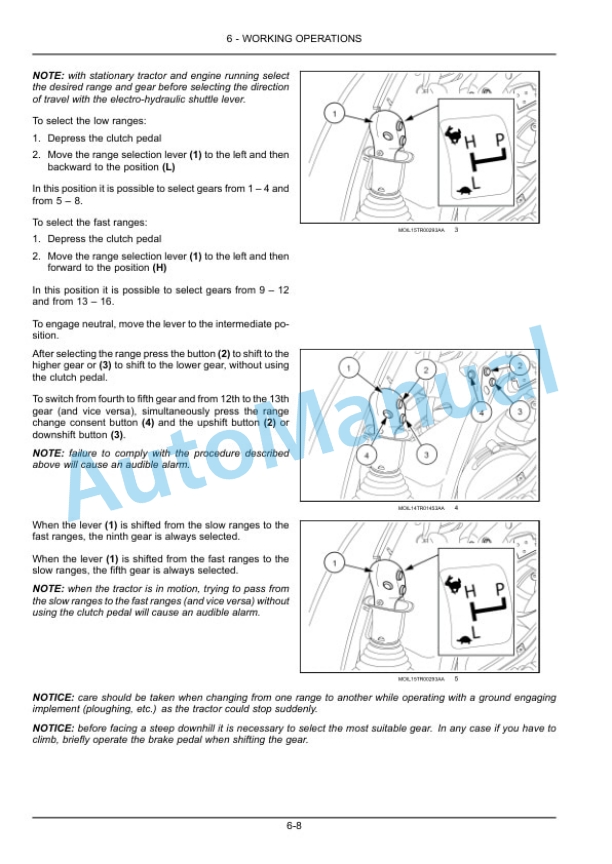 New Holland T5.95, T5.105, T5.115 Electro Command Tractor Operation and Maintenance Manual 48073064 3 New Holland T5.95, T5.105, T5.115 Electro Command Tractor Operation and Maintenance Manual 48073064-3