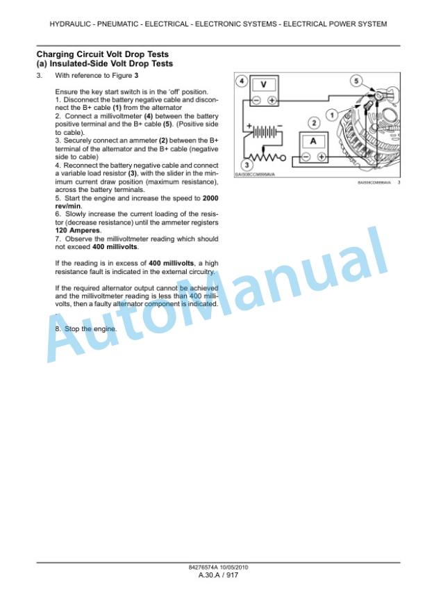 New Holland T6010, T6020, T6030, T6040, T6050, T6060, T6070 Tractor Service Manual 84276574ANA 3 New Holland T6010, T6020, T6030, T6040, T6050, T6060, T6070 Tractor Service Manual 84276574ANA-3
