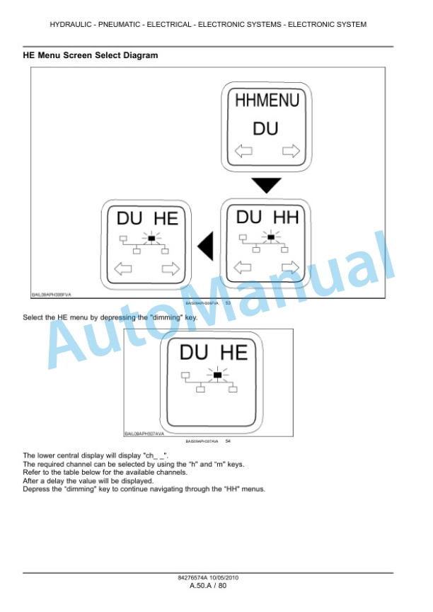 New Holland T6010, T6020, T6030, T6040, T6050, T6060, T6070 Tractor Service Manual 84410761 3 New Holland T6010, T6020, T6030, T6040, T6050, T6060, T6070 Tractor Service Manual 84410761-3