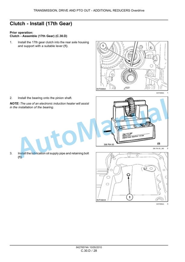 New Holland T6010, T6020, T6030, T6040, T6050, T6060, T6070 Tractor Service Manual 84410763 5 New Holland T6010, T6020, T6030, T6040, T6050, T6060, T6070 Tractor Service Manual 84410763 - Image 5