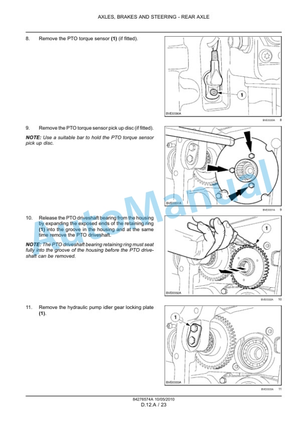 New Holland T6010, T6020, T6030, T6040, T6050, T6060, T6070 Tractor Service Manual 84410764 3 New Holland T6010, T6020, T6030, T6040, T6050, T6060, T6070 Tractor Service Manual 84410764 - Image 3