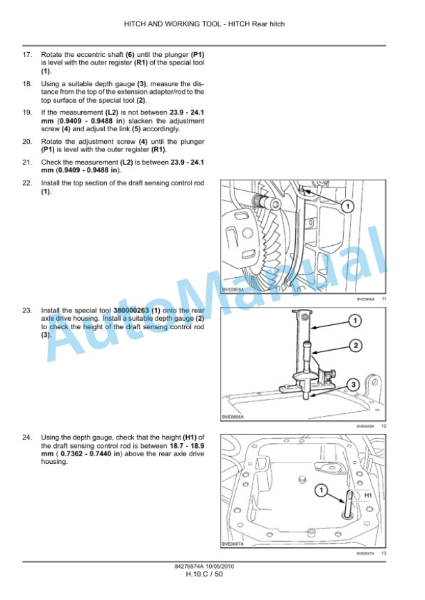 New Holland T6010, T6020, T6030, T6040, T6050, T6060, T6070 Tractor Service Manual 84410765 5 New Holland T6010, T6020, T6030, T6040, T6050, T6060, T6070 Tractor Service Manual 84410765 - Image 5