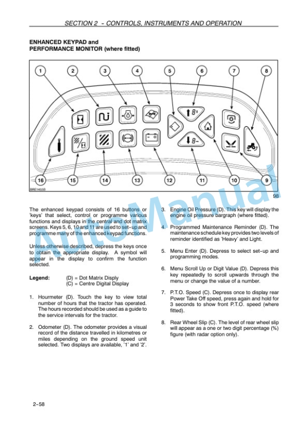 New Holland T6010, T6020, T6030, T6050, T6070 Delta and Plus Tractor Operation and Maintenance Manual 84146471 2 New Holland T6010, T6020, T6030, T6050, T6070 Delta and Plus Tractor Operation and Maintenance Manual 84146471 - Image 2