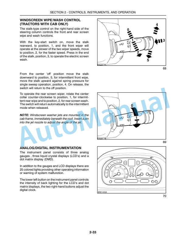New Holland T6010, T6020, T6030, T6050, T6070 Delta and Plus Tractor Operation and Maintenance Manual 87717170 2 New Holland T6010, T6020, T6030, T6050, T6070 Delta and Plus Tractor Operation and Maintenance Manual 87717170 - Image 2
