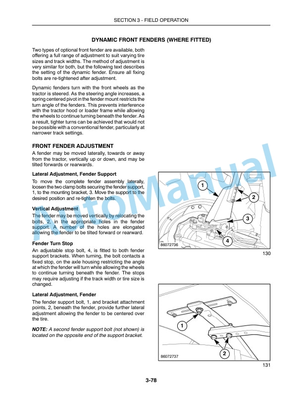 New Holland T6010, T6020, T6030, T6050, T6070 Delta and Plus Tractor Operation and Maintenance Manual 87717170 4 New Holland T6010, T6020, T6030, T6050, T6070 Delta and Plus Tractor Operation and Maintenance Manual 87717170 - Image 4