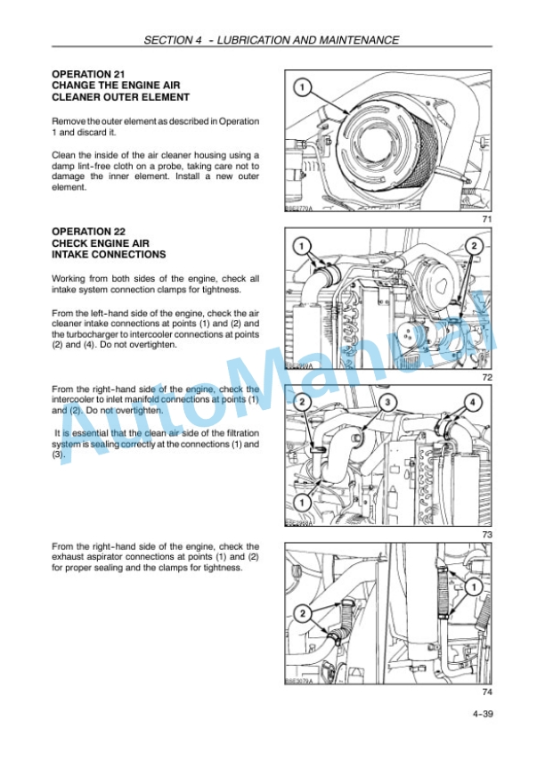 New Holland T6020, T6030, T6040, T6050, T6060, T6070 Elite Tractor Operation and Maintenance Manual 47380159 5 New Holland T6020, T6030, T6040, T6050, T6060, T6070 Elite Tractor Operation and Maintenance Manual 47380159-5