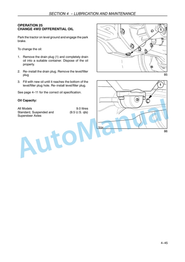 New Holland T6020, T6030, T6040, T6050, T6060, T6070 Elite Tractor Operation and Maintenance Manual 84146211 5 New Holland T6020, T6030, T6040, T6050, T6060, T6070 Elite Tractor Operation and Maintenance Manual 84146211-5