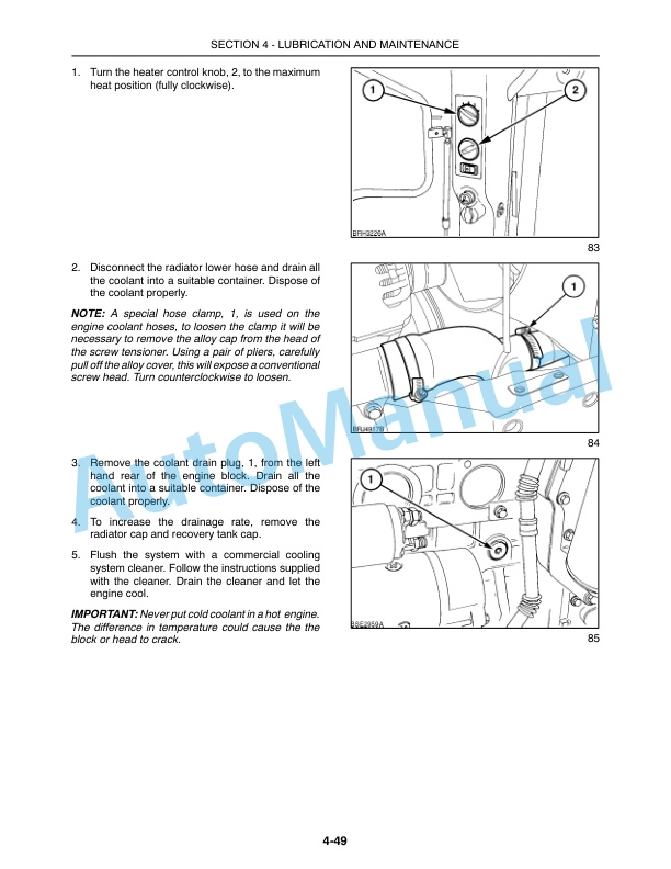 New Holland T6020, T6030, T6040, T6050, T6060, T6070 Elite Tractor Operation and Maintenance Manual 84146400 5 New Holland T6020, T6030, T6040, T6050, T6060, T6070 Elite Tractor Operation and Maintenance Manual 84146400 - Image 5