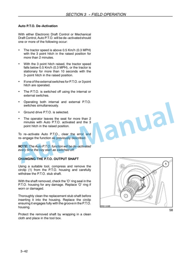 New Holland T6020, T6040, T6060 Elite Tractor Operation and Maintenance Manual 82999297 3 New Holland T6020, T6040, T6060 Elite Tractor Operation and Maintenance Manual 82999297 - Image 3