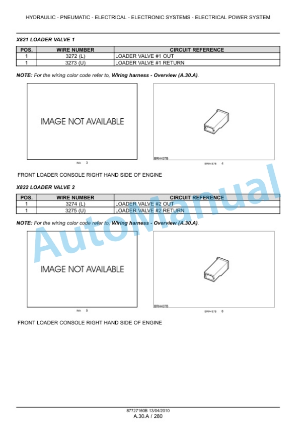 New Holland T6030, T6050, T6070, T6080, T6090 Power Command - Range Command Tractor Service Manual 87727160BNA 3 New Holland T6030, T6050, T6070, T6080, T6090 Power Command - Range Command Tractor Service Manual 87727160BNA-3