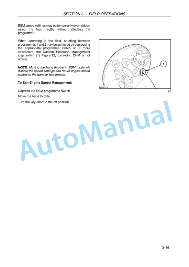 New Holland T6030, T6050, T6070, T6080, T6090 Range Command, Power Command Tractor Operation and Maintenance Manual 84250054 3 New Holland T6030, T6050, T6070, T6080, T6090 Range Command, Power Command Tractor Operation and Maintenance Manual 84250054 - Image 3