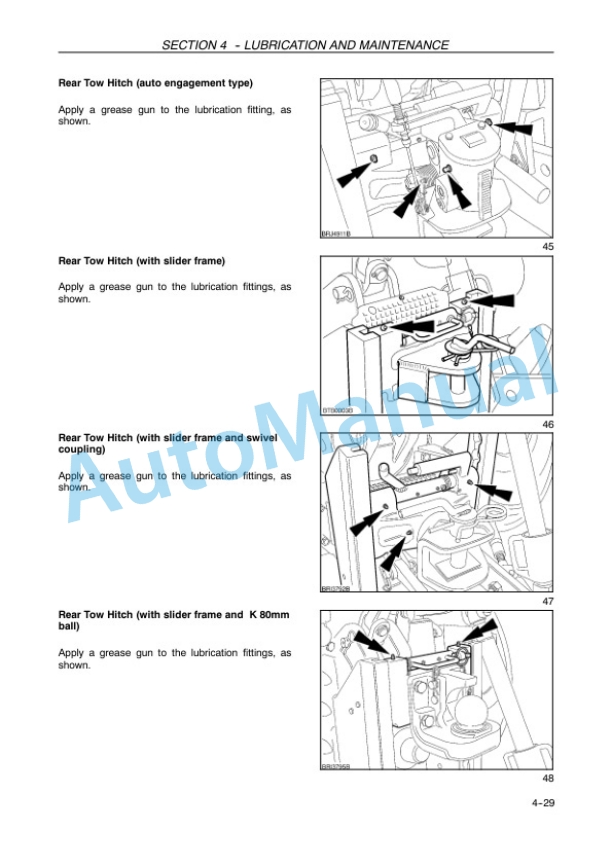 New Holland T6030, T6050, T6070, T6080, T6090 Range Command, Power Command Tractor Operation and Maintenance Manual 84250054 5 New Holland T6030, T6050, T6070, T6080, T6090 Range Command, Power Command Tractor Operation and Maintenance Manual 84250054 - Image 5