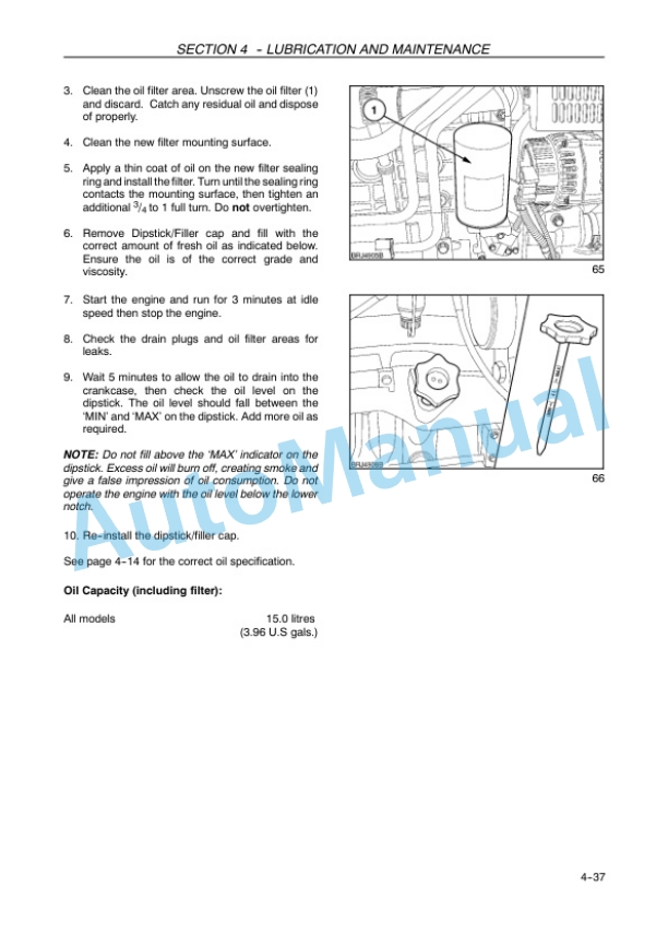 New Holland T6030, T6050, T6070, T6080, T6090 Range Command, Power Command Tractor Operation and Maintenance Manual 84268326 5 New Holland T6030, T6050, T6070, T6080, T6090 Range Command, Power Command Tractor Operation and Maintenance Manual 84268326 - Image 5