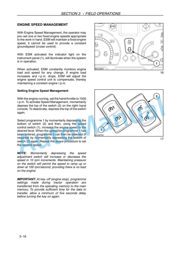 New Holland T6030, T6050, T6070, T6080, T6090 Range Command, Power Command Tractor Operation and Maintenance Manual 84590566 3 New Holland T6030, T6050, T6070, T6080, T6090 Range Command, Power Command Tractor Operation and Maintenance Manual 84590566 - Image 3