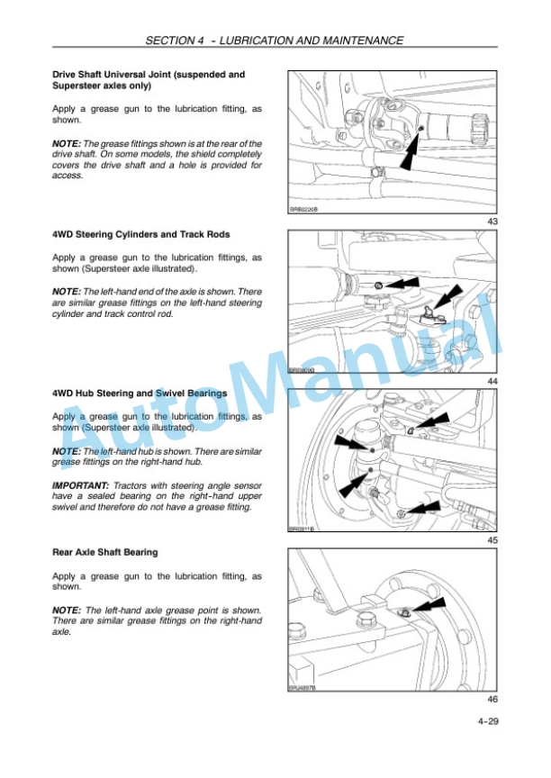 New Holland T6030, T6050, T6070, T6080, T6090 Sidewinder II Rage Command - Power Command Tractor Operation and Maintenance Manual 47770791 5 New Holland T6030, T6050, T6070, T6080, T6090 Sidewinder II Rage Command - Power Command Tractor Operation and Maintenance Manual 47770791 - Image 5
