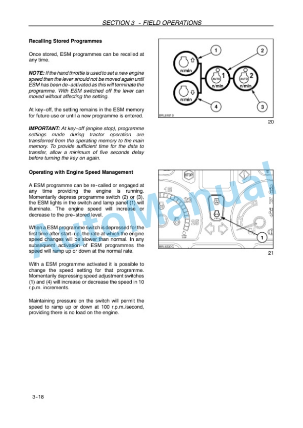 New Holland T6030, T6050, T6070, T6080, T6090 Sidewinder II Rage Command - Power Command Tractor Operation and Maintenance Manual 84476094 3 New Holland T6030, T6050, T6070, T6080, T6090 Sidewinder II Rage Command - Power Command Tractor Operation and Maintenance Manual 84476094 - Image 3
