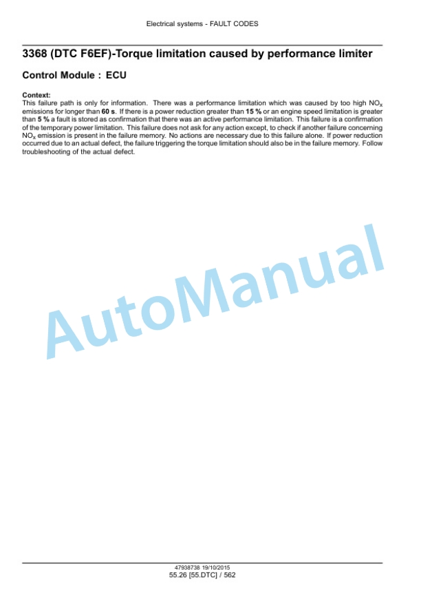 New Holland T6.125, T6.145, T6.155, T6.165, T6.175, T6.180 Auto Command Tier 4B Final Tractor Service Manual 47938738 5 New Holland T6.125, T6.145, T6.155, T6.165, T6.175, T6.180 Auto Command Tier 4B Final Tractor Service Manual 47938738 - Image 5