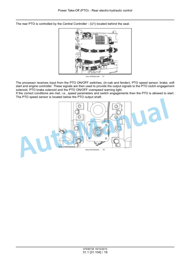 New Holland T6.125, T6.145, T6.155, T6.165, T6.175, T6.180 Auto Command Tier 4B Final Tractor Service Manual 47951292 3 New Holland T6.125, T6.145, T6.155, T6.165, T6.175, T6.180 Auto Command Tier 4B Final Tractor Service Manual 47951292 - Image 3