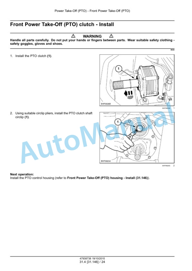 New Holland T6.125, T6.145, T6.155, T6.165, T6.175, T6.180 Auto Command Tier 4B Final Tractor Service Manual 47951292 4 New Holland T6.125, T6.145, T6.155, T6.165, T6.175, T6.180 Auto Command Tier 4B Final Tractor Service Manual 47951292 - Image 4