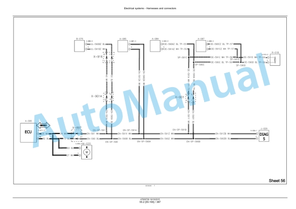New Holland T6.125, T6.145, T6.155, T6.165, T6.175, T6.180 Auto Command Tier 4B Final Tractor Service Manual 47951296 5 New Holland T6.125, T6.145, T6.155, T6.165, T6.175, T6.180 Auto Command Tier 4B Final Tractor Service Manual 47951296-5